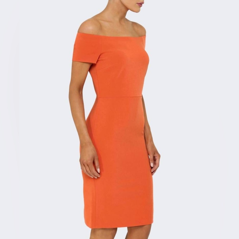 ALICE + OLIVIA Aleah off the Shoulder Dress
